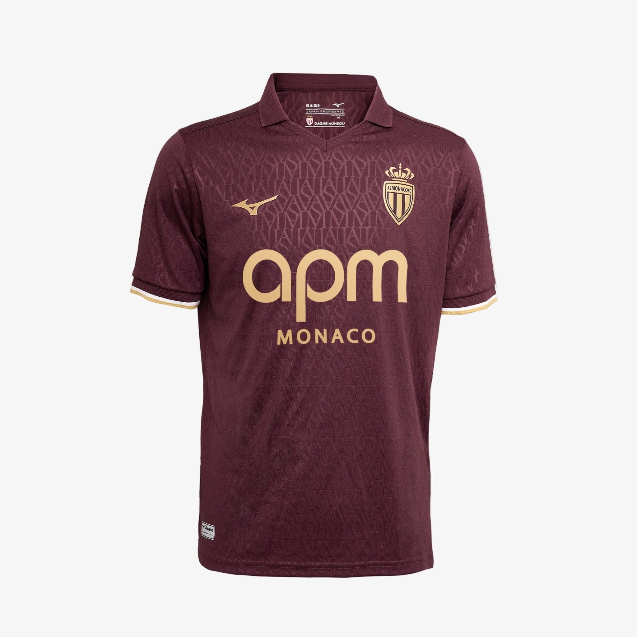 AS MONACO 2026/27 AWAY JERSEY | Unisex Football Clothing | Mizuno