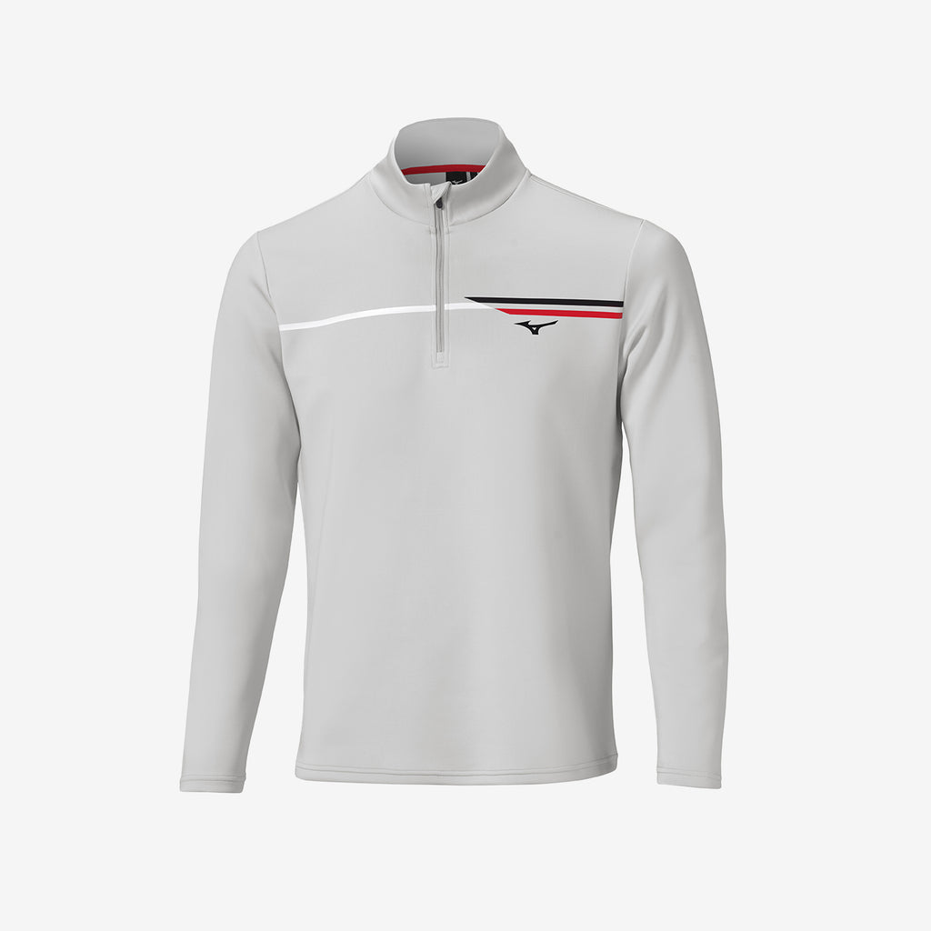 BREEZE T STRIPE QUARTER ZIP Men's Golf Clothing Mizuno Australia