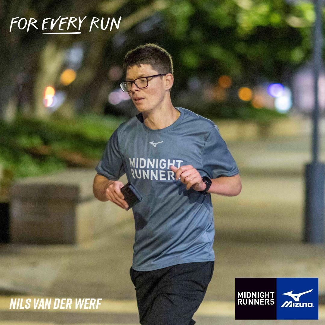 For Every Run - Nils Van Der Werf (Midnight Runners) - Mizuno Australia