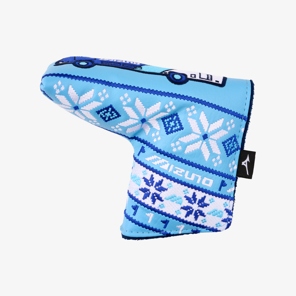 WHEELS ON TOUR HOLIDAY SWEATER PUTTER COVER
