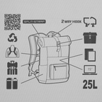 ELITE WATERPROOF BACKPACK 25L