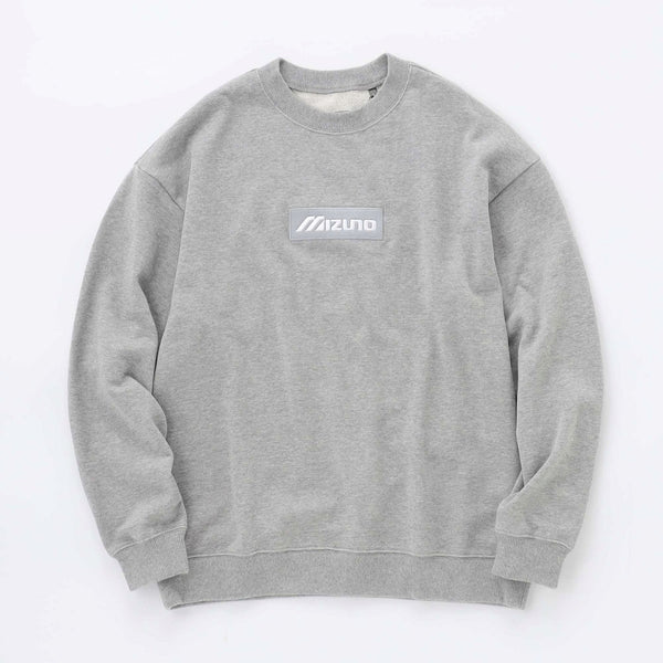 NVG x MIZUNO BOX LOGO CREW SWEATSHIRT (U) - Mizuno Australia