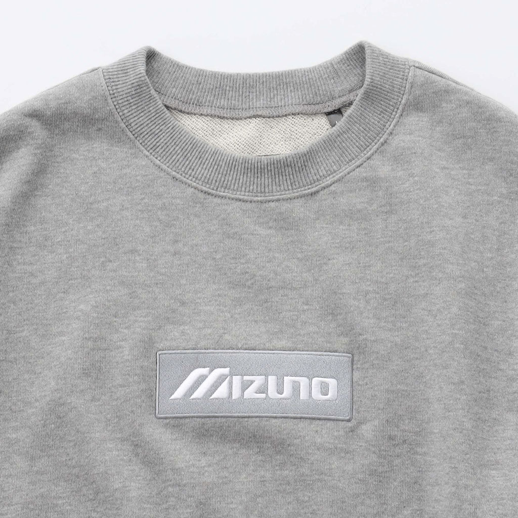 NVG x MIZUNO BOX LOGO CREW SWEATSHIRT (U) - Mizuno Australia