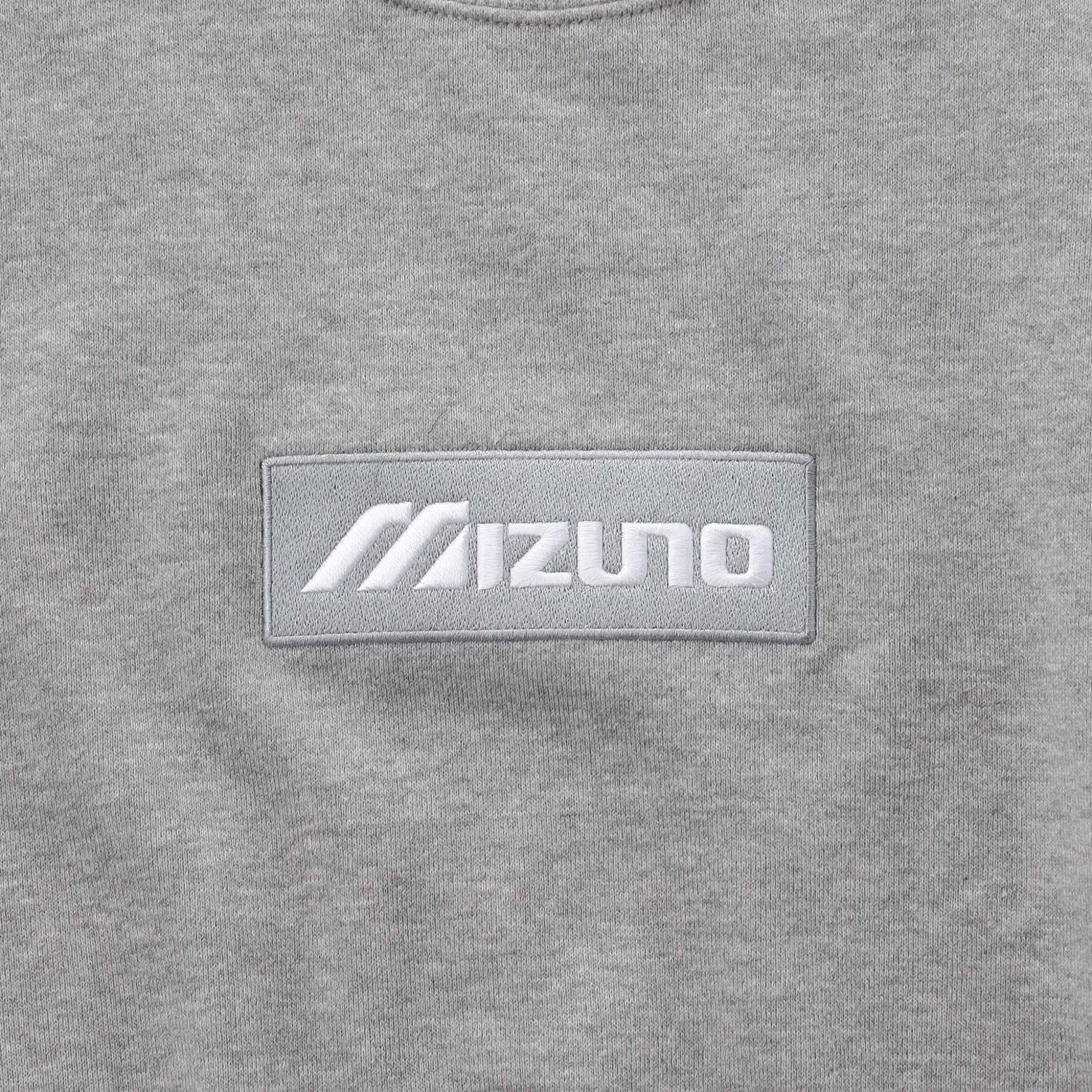 NVG x MIZUNO BOX LOGO CREW SWEATSHIRT (U) | Golf Clothing | Mizuno