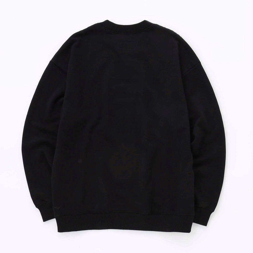 NVG x MIZUNO BOX LOGO CREW SWEATSHIRT (U) - Mizuno Australia