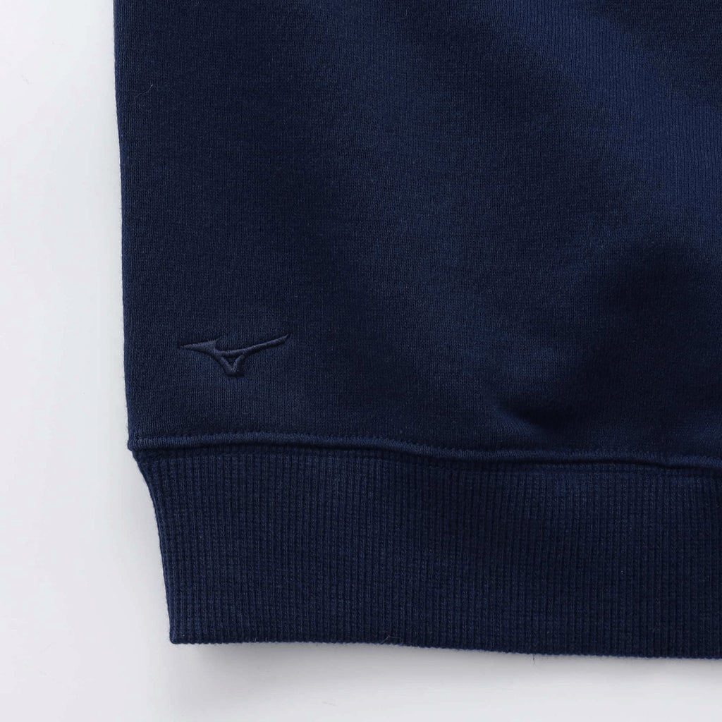 NVG x MIZUNO BOX LOGO CREW SWEATSHIRT (U) - Mizuno Australia