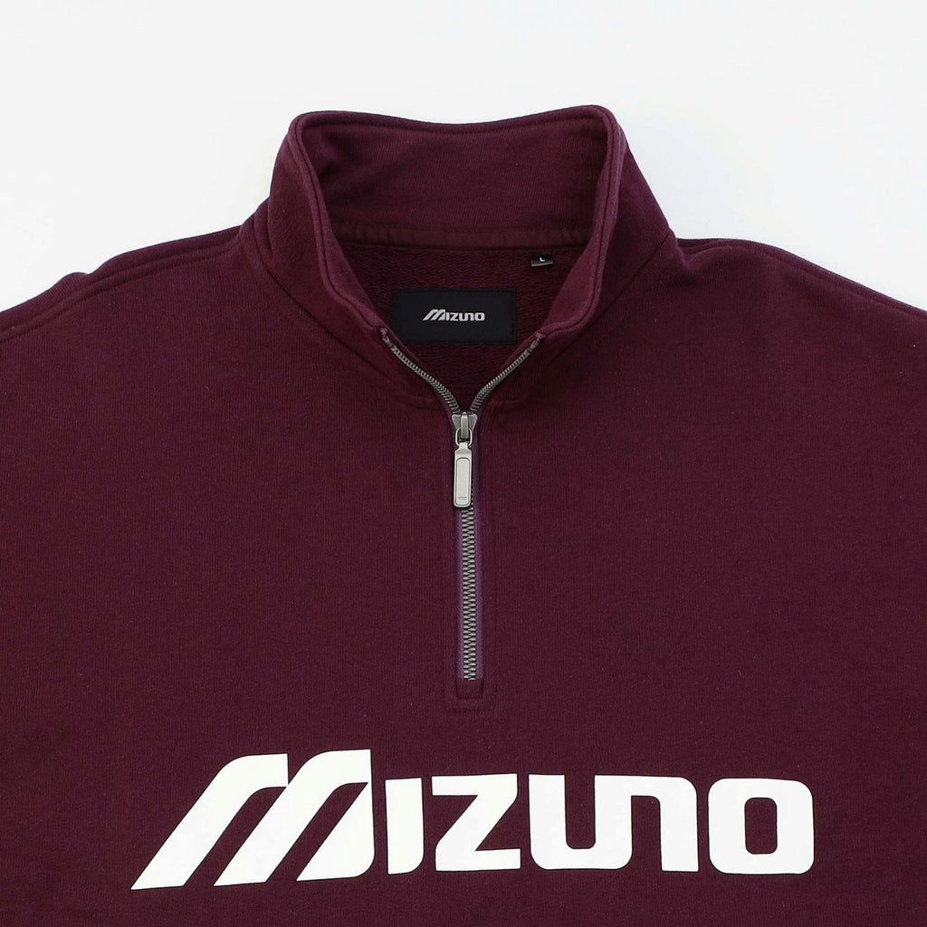 NVG x MIZUNO Logo Qtr Zip Jumper