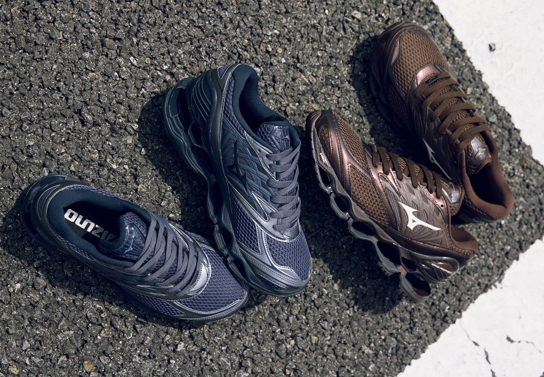 か*ゃ様 Mizuno Wave Prophecy Moc Suede \"Tau MIZUNO ミズノ】 WAVE PROPHECY MOC SUEDE / TAUPE - Avelia