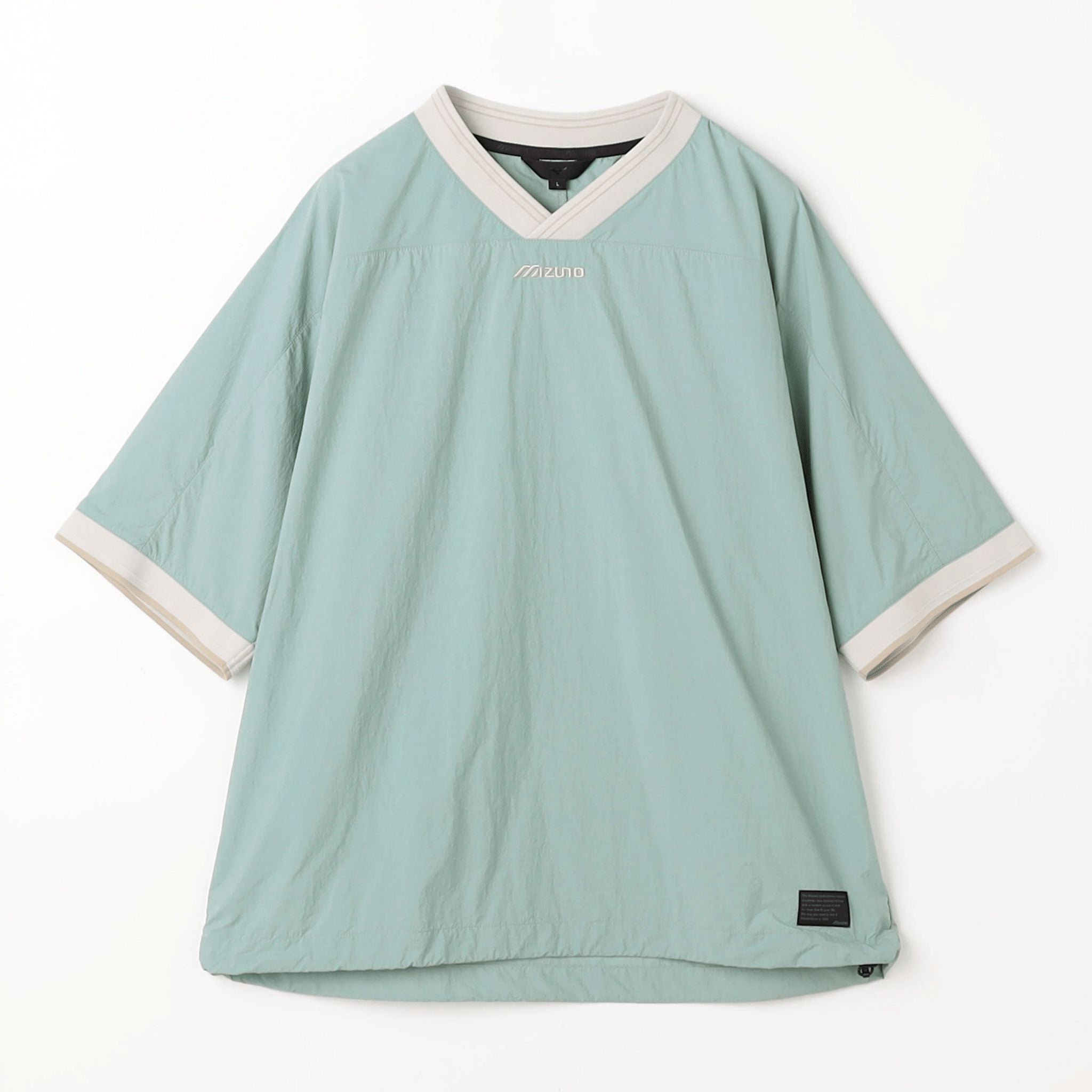 LIGHT TASLAN NYLON V - NECK T - SHIRT (U) - Mizuno Australia