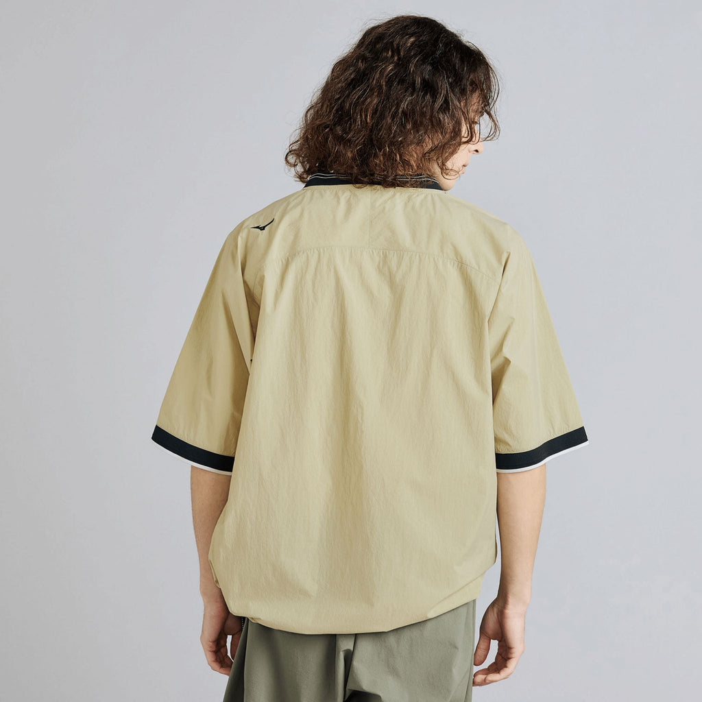 LIGHT TASLAN NYLON V - NECK T - SHIRT (U) - Mizuno Australia