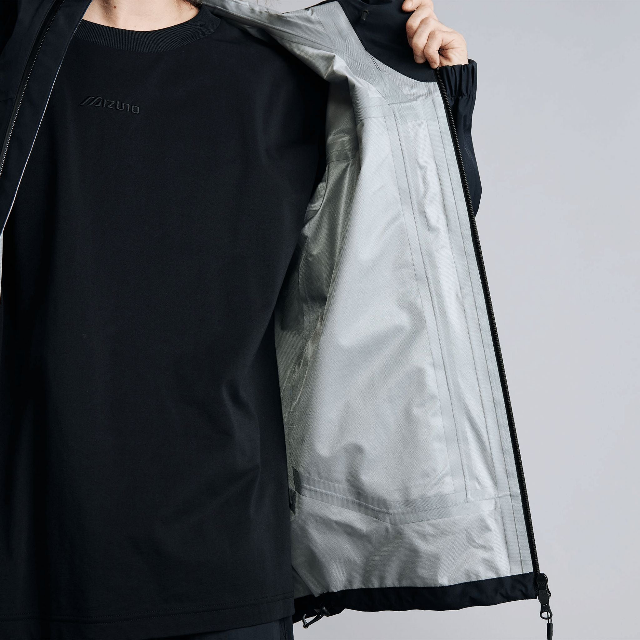 HALF ZIP WATER REPELLENT WINDPROOF JACKET (U)| Unisex Running