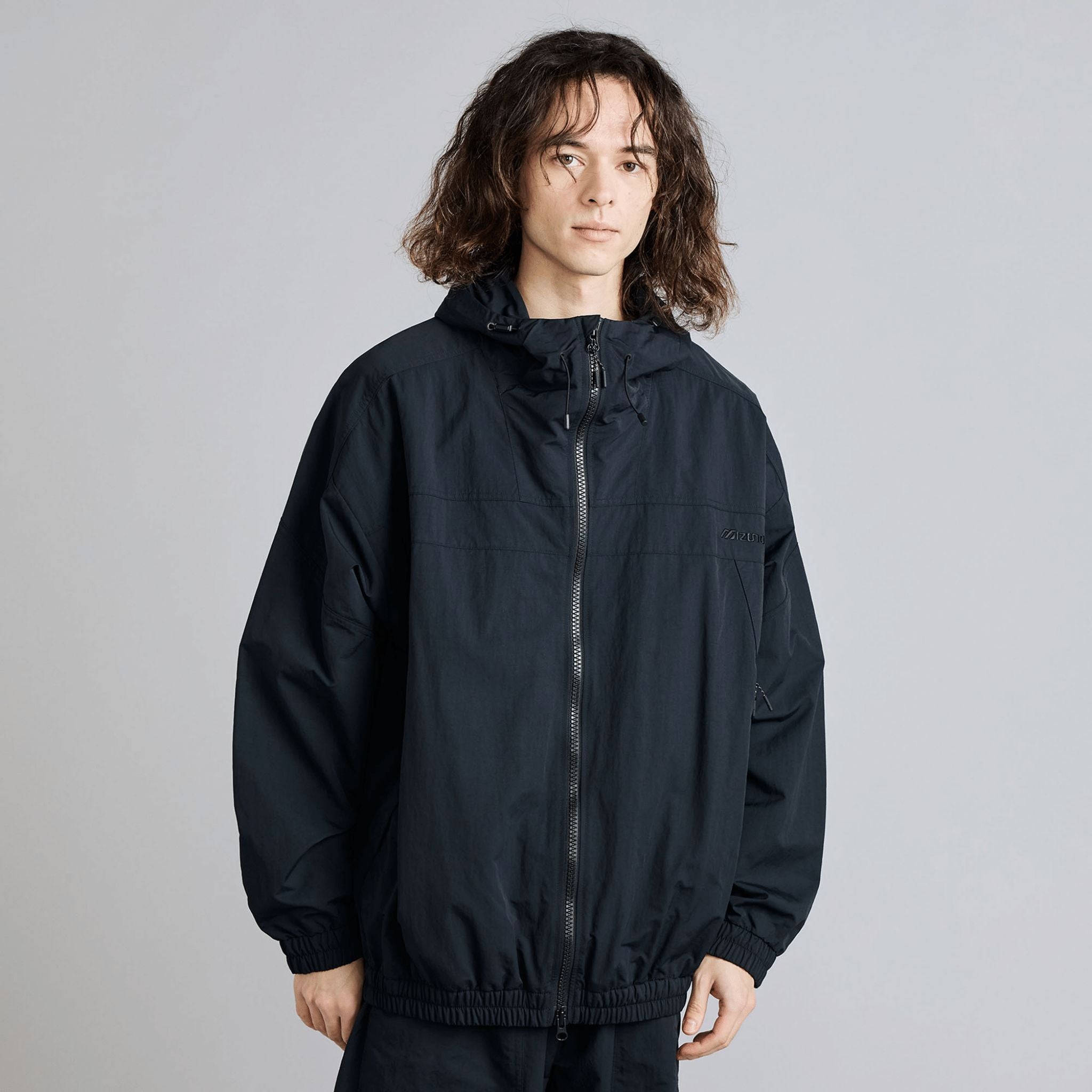 HALF ZIP WATER REPELLENT WINDPROOF JACKET (U)| Unisex Running