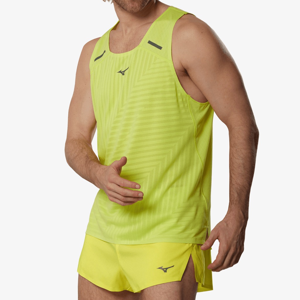 TECH LIGHT SINGLET (M) - Mizuno Australia