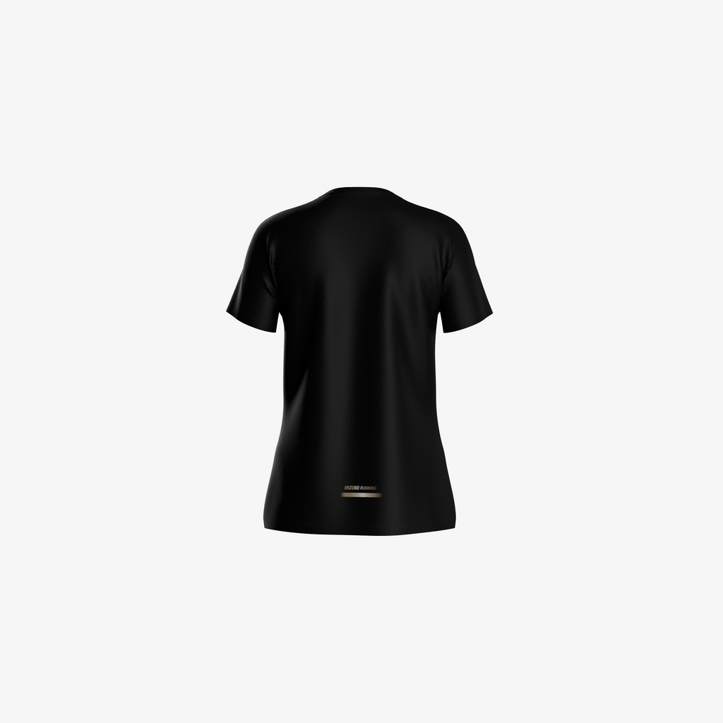 DRYAEROFLOW GRAPHIC TEE (W) - ORIGAMI - Mizuno Australia