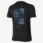 IMPULSE RUN TEE (M) - Mizuno Australia
