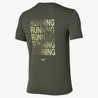 IMPULSE RUN TEE (M) - Mizuno Australia