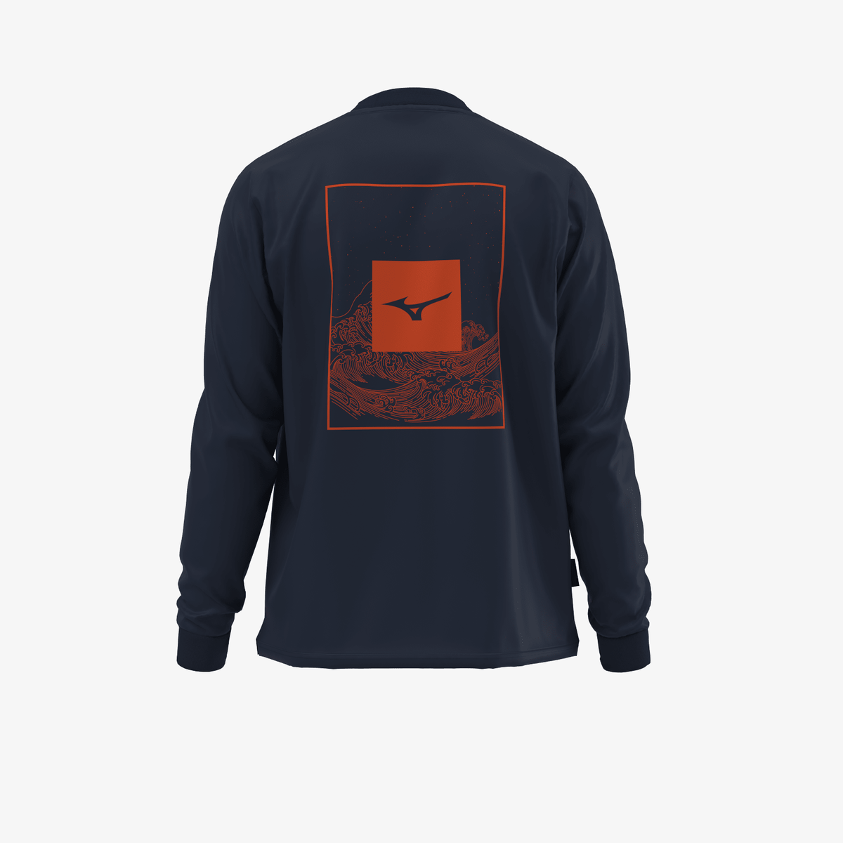 ATHLETICWEAR NEW WAVE LS TEE (M) - Mizuno Australia