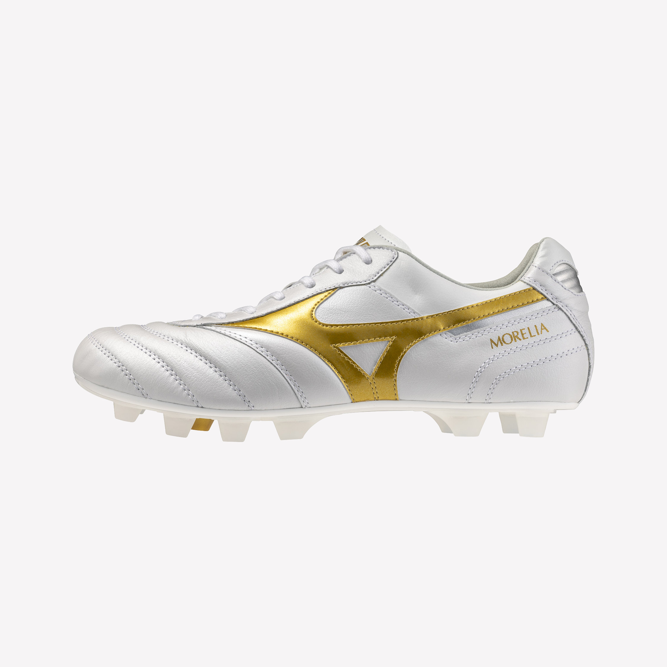 Mizuno Morelia II ホワイト/ゴールド 27.0 MORELIA II JAPAN | Football Boots | Mizuno Australia