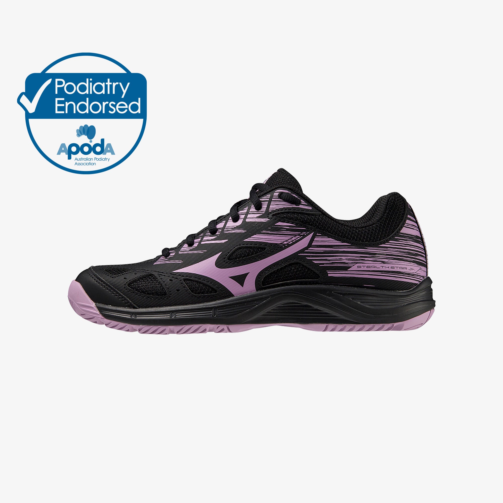 STEALTH STAR JR NB Kid s Netball Shoes Mizuno Australia