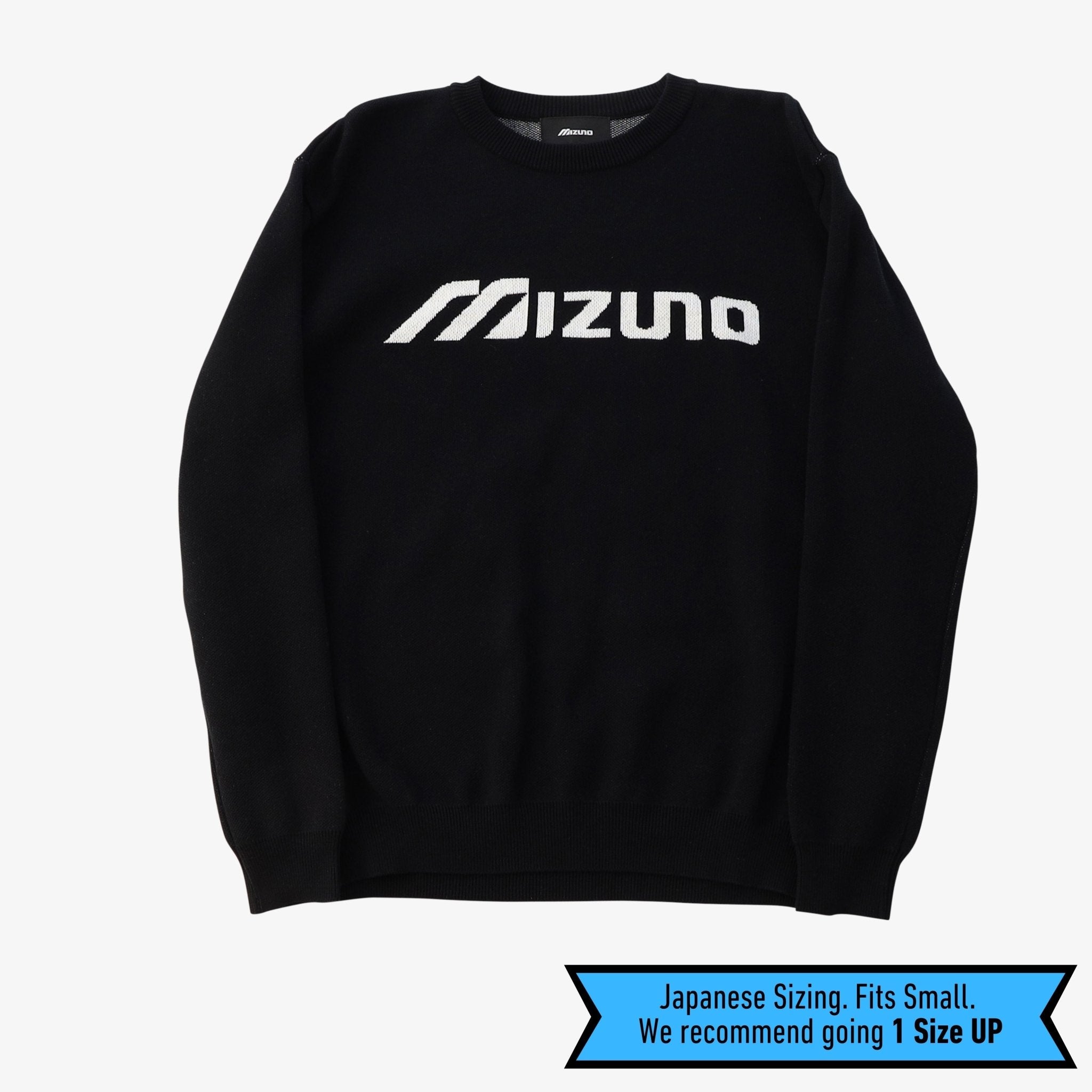 MONOGRAM M CREWNECK SWEATER | Golf Clothing | Mizuno Australia