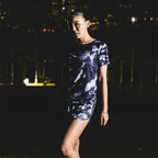 GRAPHIC TEE (W) - TSUKIAKARI - Mizuno Australia