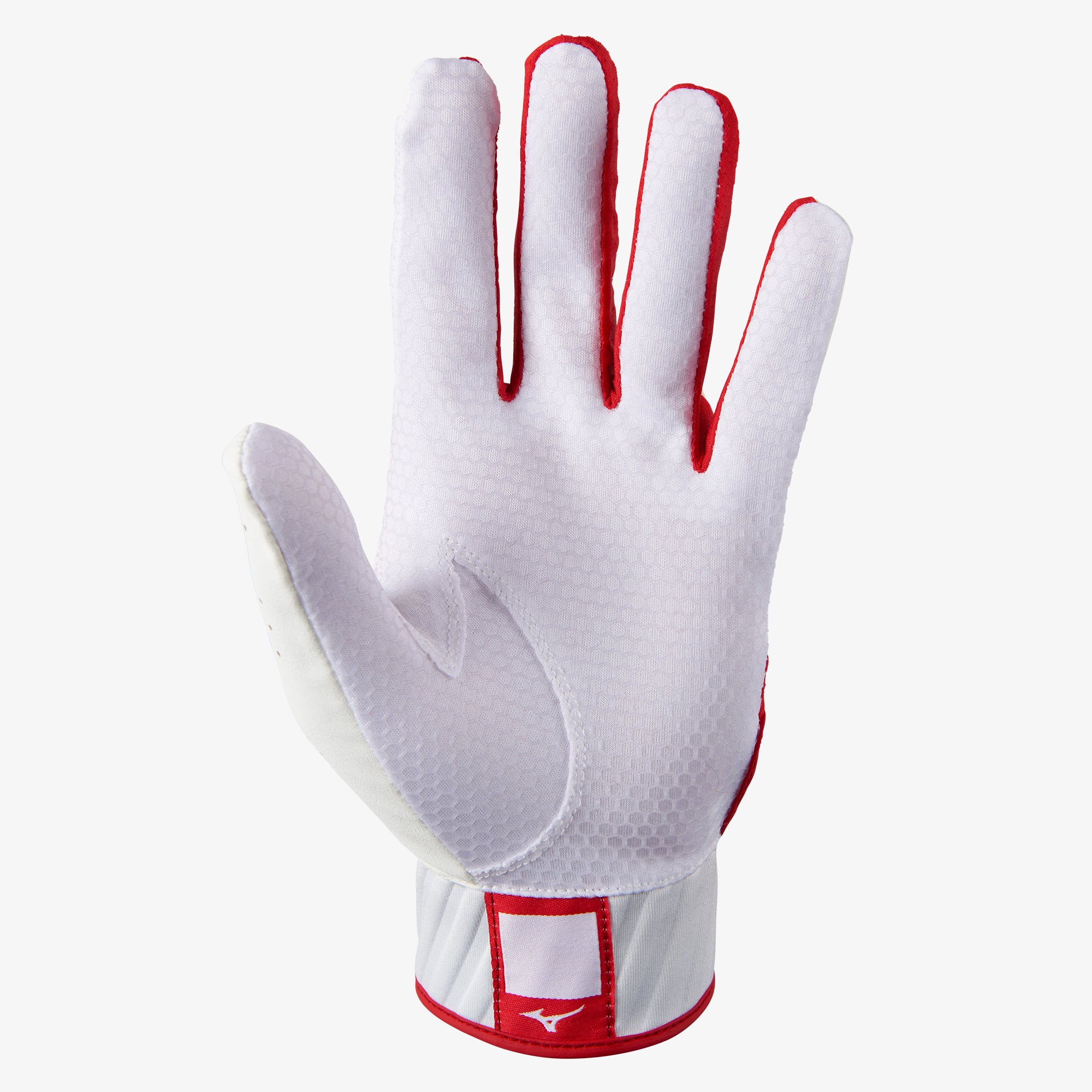 Red nike best sale batting gloves