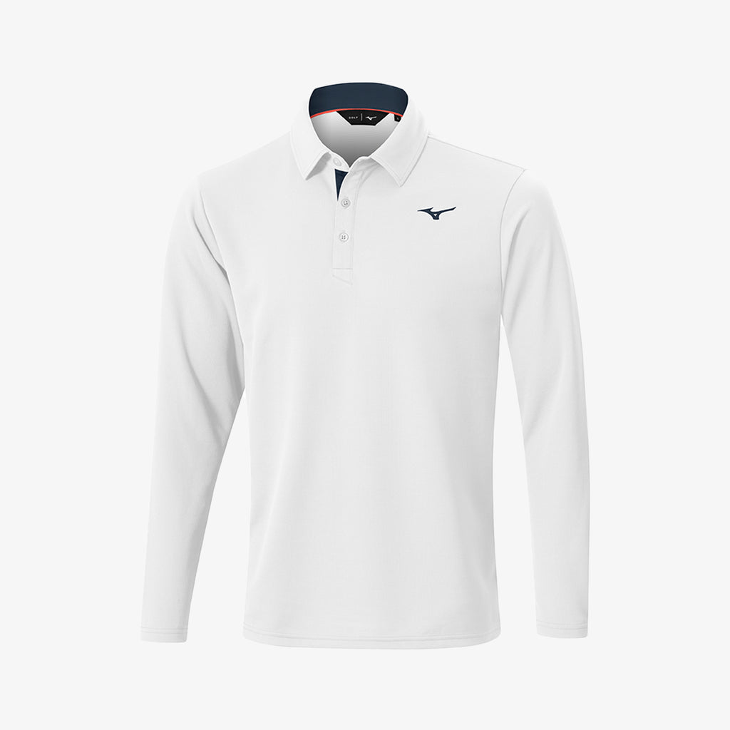 BREATH THERMO LONG SLEEVE POLO - Mizuno Australia
