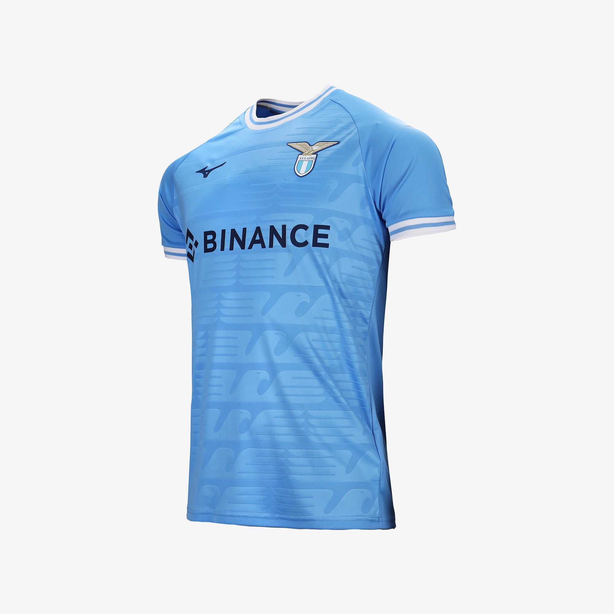 Football Shirt Mizuno Home SS LAZIO HOME JERSEY| Unisex Clothing