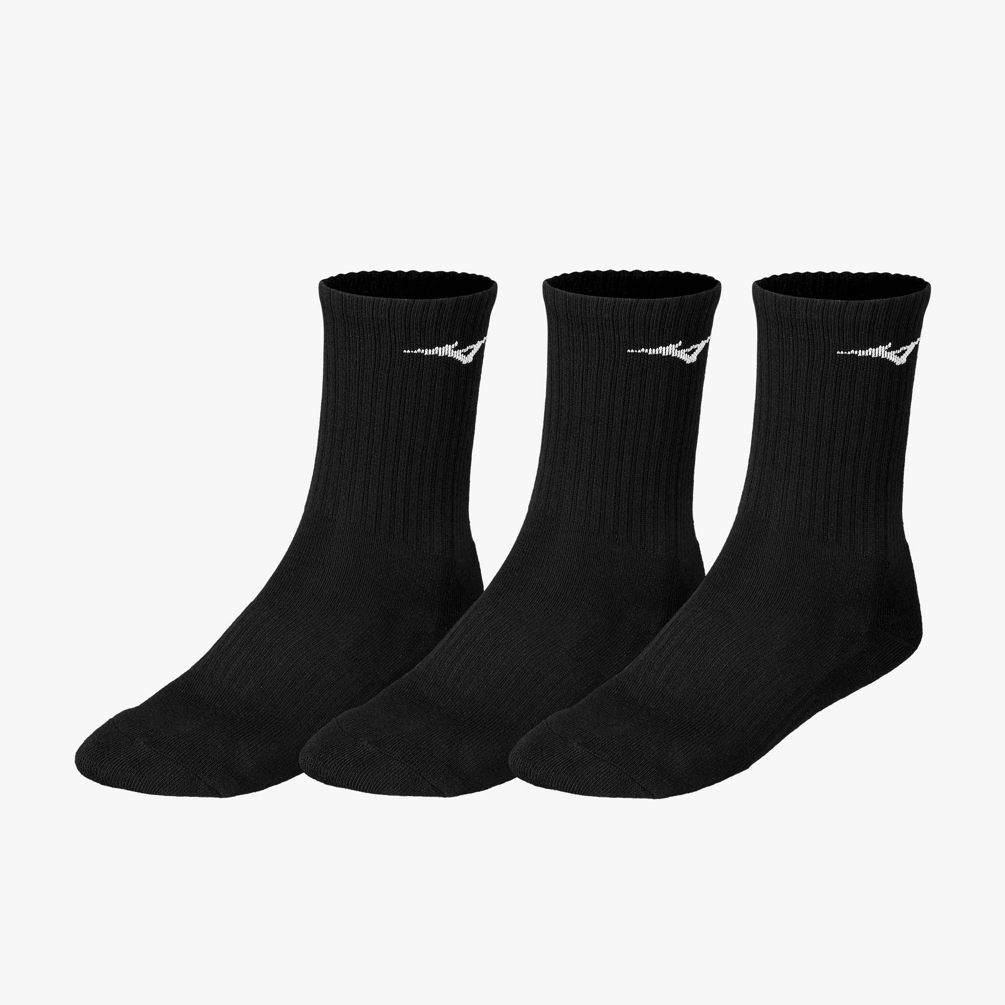 Mizuno black crew socks on sale